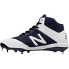 New Balance mens 4040 V4 Mid-metal(Navy/White)