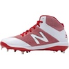 New Balance mens 4040 V4 Mid-metal(Red/White)