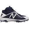 New Balance mens 4040 V4 Tpu Molded Mid Cut(Navy/White)