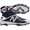 New Balance mens 4040 V4 Tpu Molded Mid Cut(Navy/White)