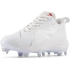 White/Silver Metallic