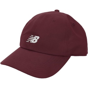 New Balance Adult Unisex 6 Panel Lightweight Adustable Performance Workout Gym Running Hat(Maroon)
