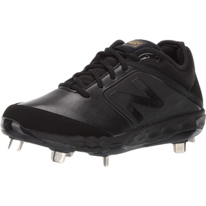 New Balance Men’s 3000 V4 Metal Baseball Shoe(Black/Black)
