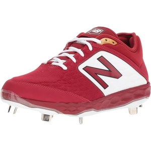 New Balance Men’s 3000 V4 Metal Baseball Shoe(Team Crimson)