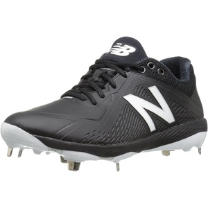 New Balance Men’s 4040 V4 Metal Baseball Shoe(Synthetic Black)