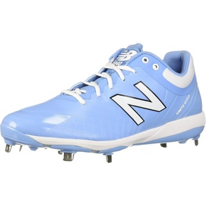 New Balance Men’s 4040 V5 Metal Baseball Shoe(Baby Blue/White)