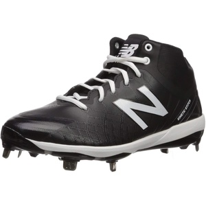 New Balance Men’s 4040 V5 Metal Baseball Shoe(Black/Black)