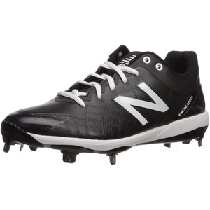 New Balance Men’s 4040 V5 Metal Baseball Shoe(Black/White)