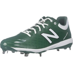 New Balance Men’s 4040 V5 Metal Baseball Shoe(Green/White)