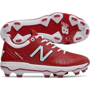 New Balance Mens 4040 V5 TPU MoldedBaseball Shoe(Maroon/White)
