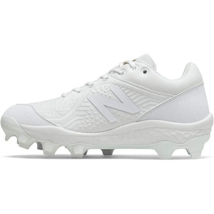 New Balance Men’s Fresh Foam 3000 V5 Metal Baseball Shoe(White/White)
