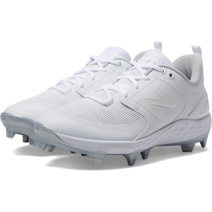 New Balance Men’s Fresh Foam 3000 V6 Molded Baseball Shoes(Pearl/White)