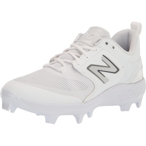 New Balance Men’s Fresh Foam 3000 V6 Molded Baseball Shoes(White/White)
