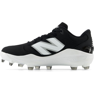 New Balance Men’s Fresh Foam 3000 V7 Molded Baseball Shoe(Black Synthetic/White)