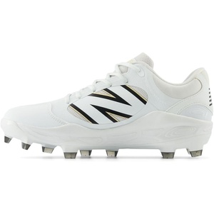 New Balance Men’s Fresh Foam 3000 V7 Molded Baseball Shoe(White/Black)