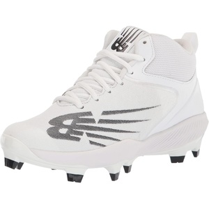 New Balance Men’s FuelCell 4040 V6 Metal Baseball Cleats(White/Black)