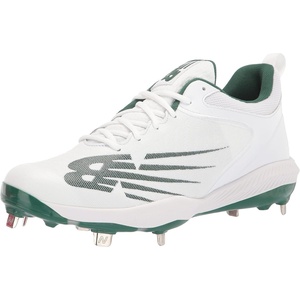 New Balance Men’s FuelCell 4040 V6 Metal Baseball Shoes(Team Forest Green/White)