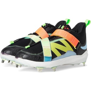 New Balance Men’s FuelCell Lindor V2 Metal Baseball Shoes(Black/Neon Dragonfly)