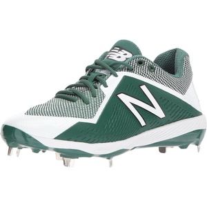 New Balance Men’s L4040v4 Metal Baseball Shoe(Green/White)