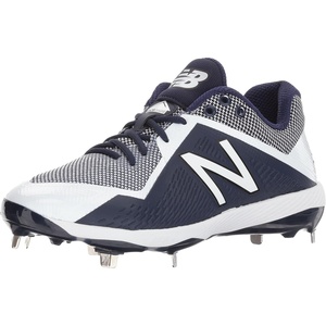 New Balance Men’s L4040v4 Metal Baseball Shoe(Navy/White)