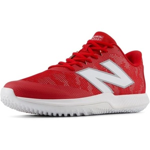 New Balance Unisex-Adult FuelCell 4040v7 Turf-Trainer(Team Red/Optic White)