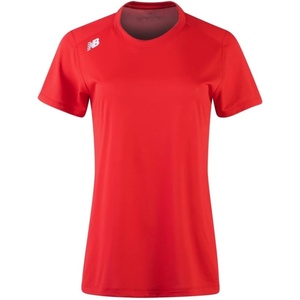 New Balance Women’s Baseball Nb Tech Short Sleeve(Team Red)