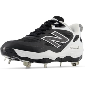 New Balance Women’s Fresh Foam X Velo V4 Metal Softball Shoes(Black/White)