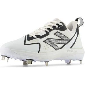 New Balance Women’s FuelCell Romero Duo V2 Metal Softball Shoe(White/Black)