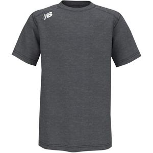New Balance Youth SS Tech T-Shirt(Dark Heather)