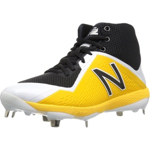 New Balance mens 4040 V4 Mid-metal(Black/Yellow)
