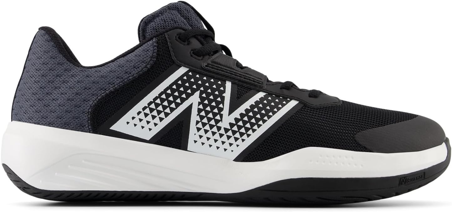 image:imageNew Balance Mens 696 V4 Hard Court Tennis ShoeBlackWhite