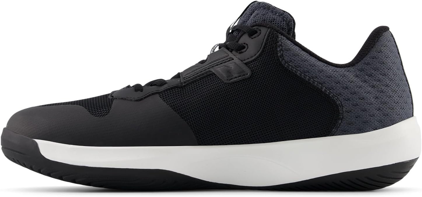 image:imageNew Balance Mens 696 V4 Hard Court Tennis ShoeBlackWhite