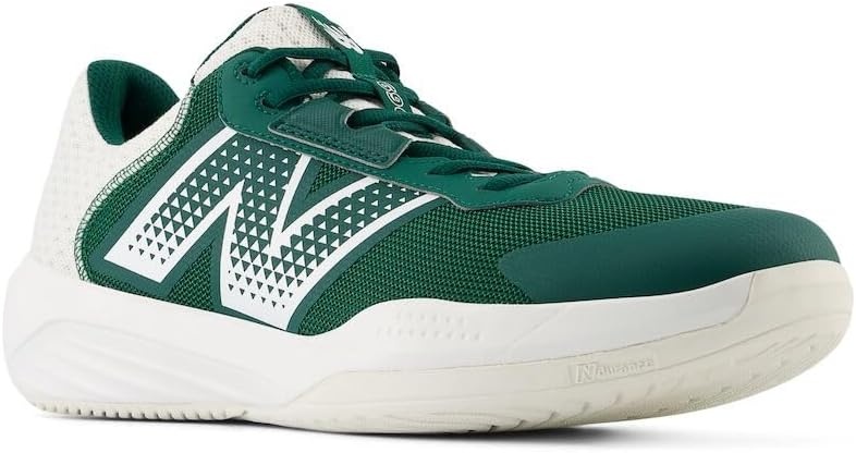 image:imageNew Balance Mens 696 V4 Hard Court Tennis ShoeMarsh GreenNatural Mint
