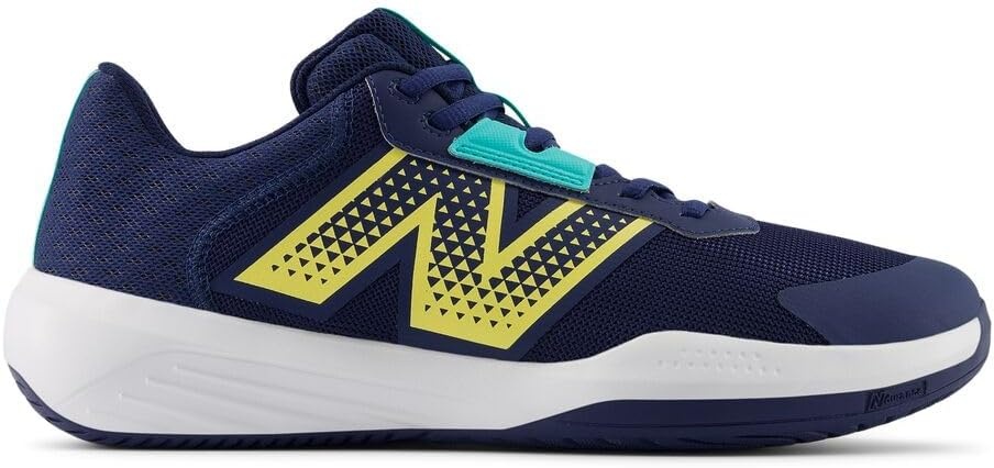 image:imageNew Balance Mens 696 V4 Hard Court Tennis ShoeWhiteClementine