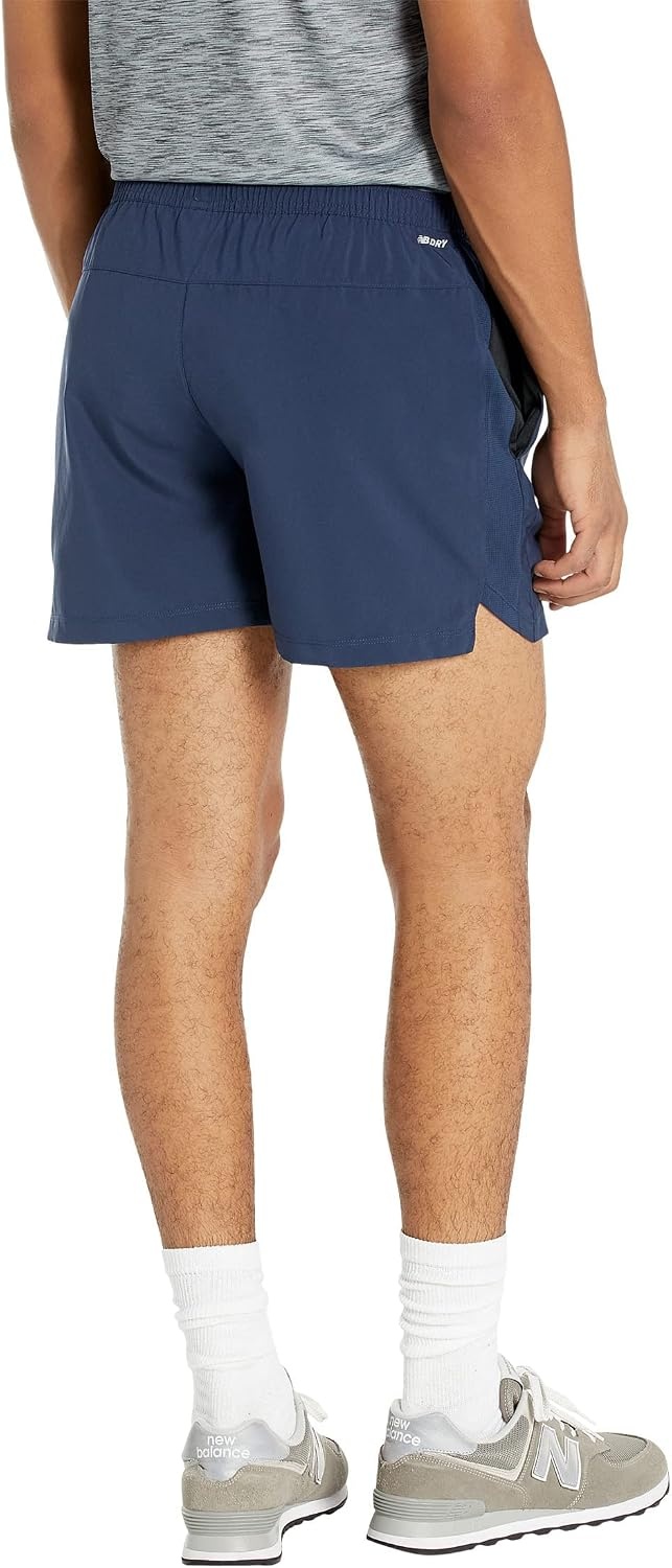 image:imageNew Balance Mens Accelerate 5 Inch Short 22Natural Indigo