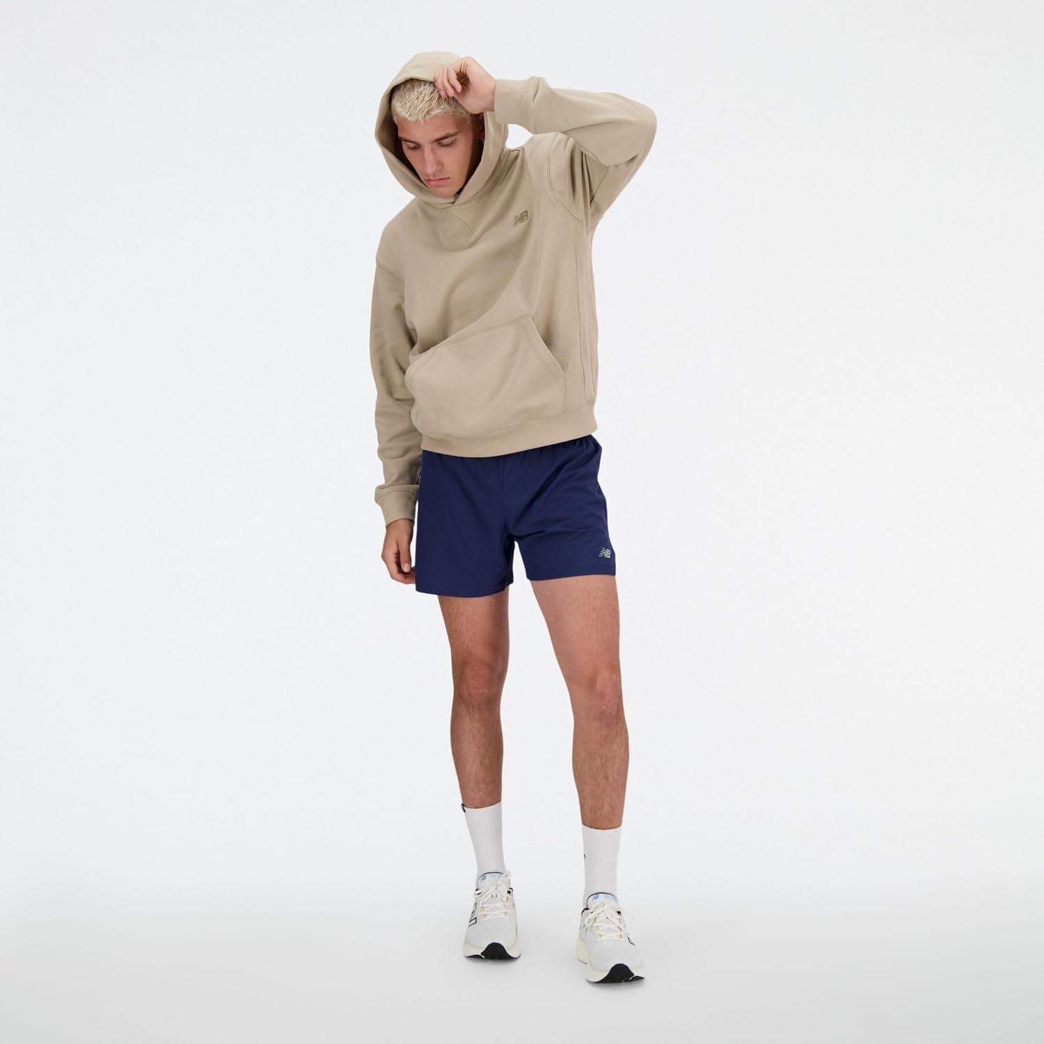 image:imageNew Balance Mens Athletics French Terry HoodieStoneware