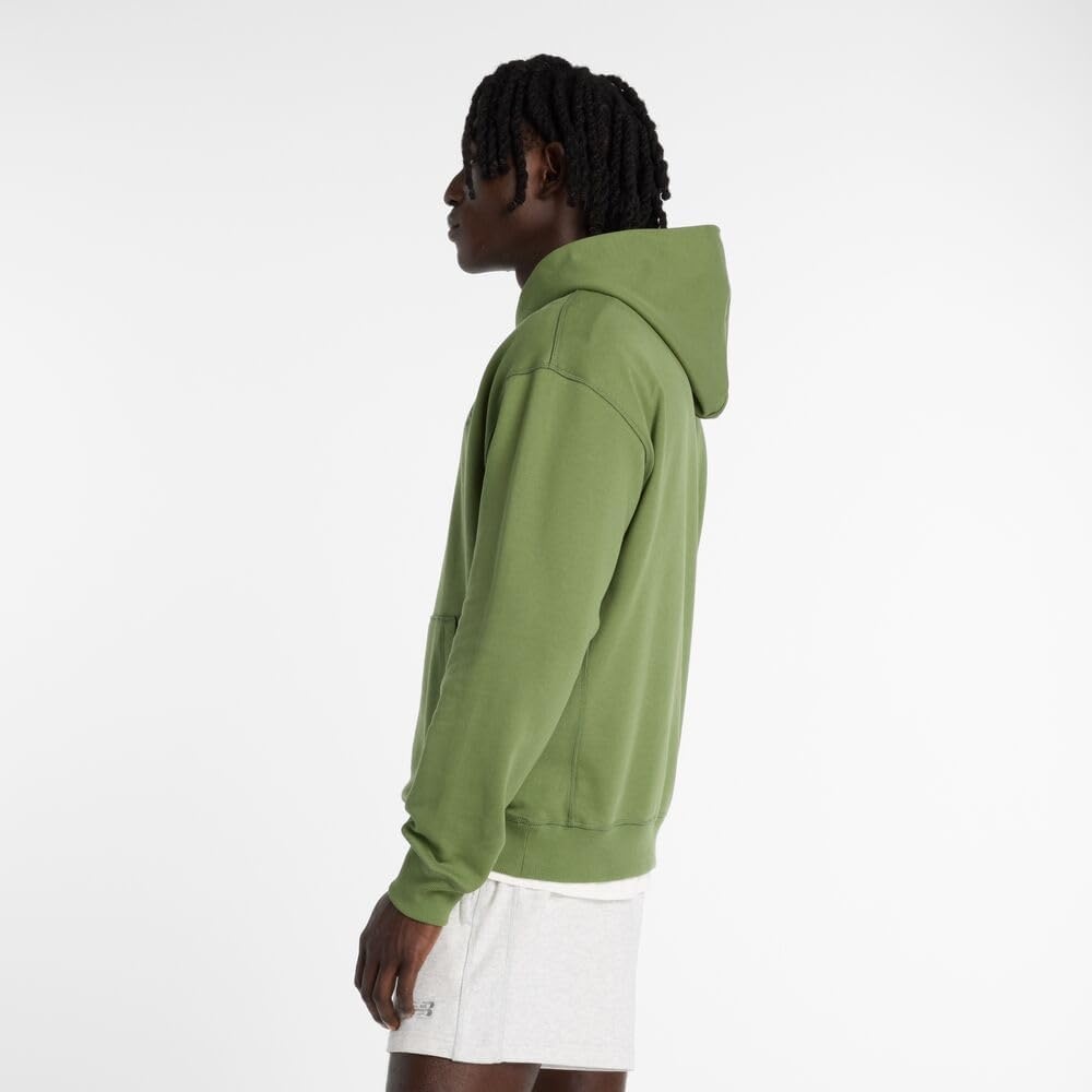 image:imageNew Balance Mens Athletics French Terry HoodieUtility Green