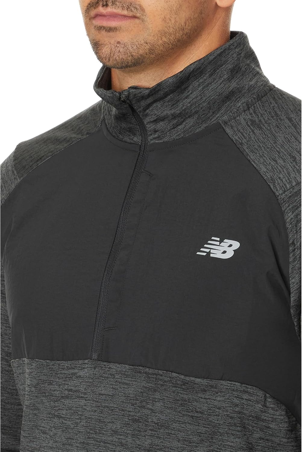 image:imageNew Balance Mens Athletics Heat Grid 12 ZipBlack