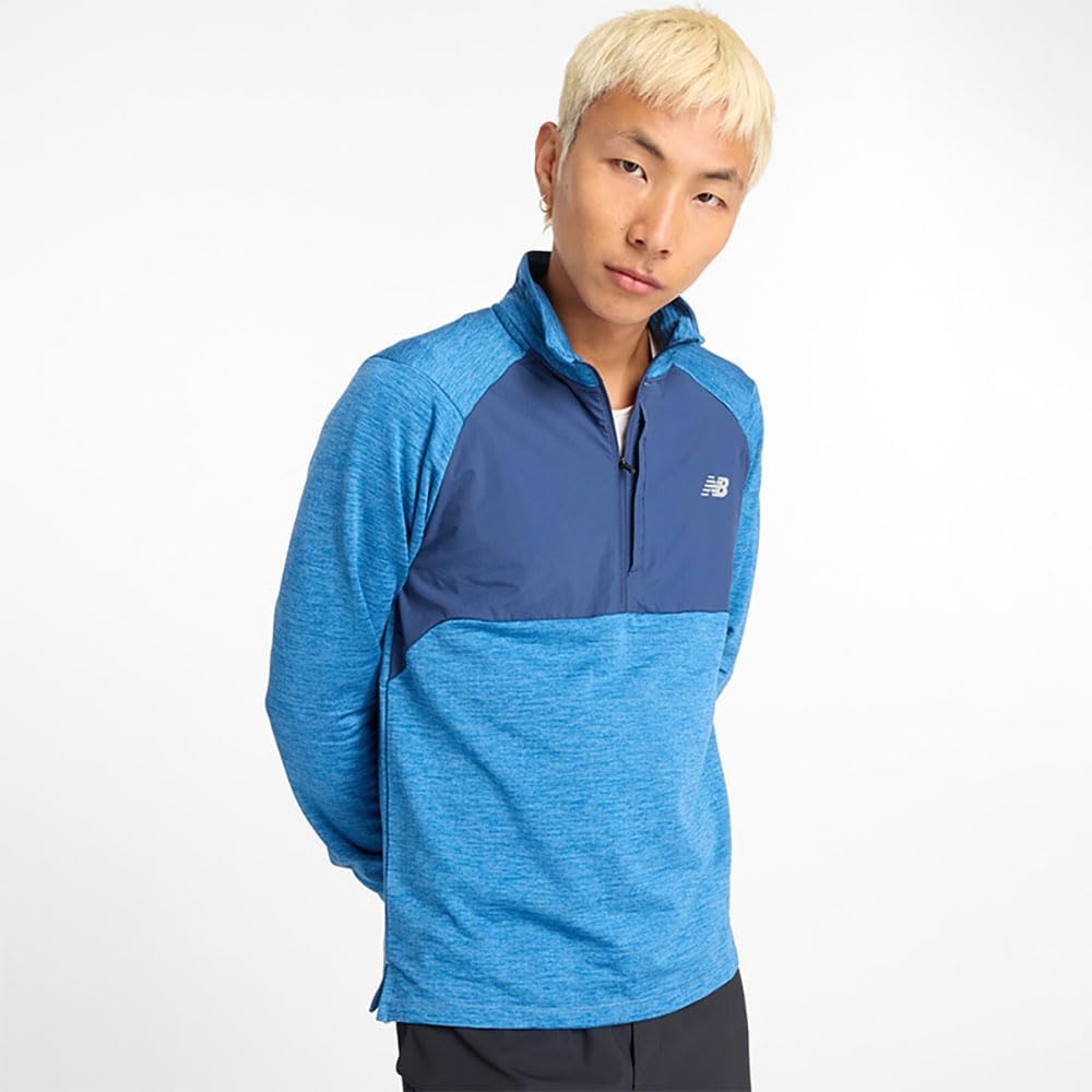 image:imageNew Balance Mens Athletics Heat Grid 12 ZipHeron Blue