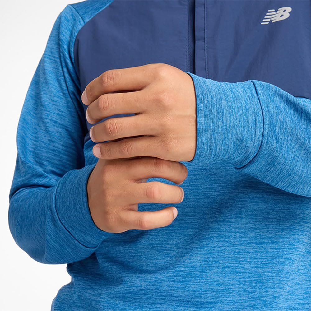 image:imageNew Balance Mens Athletics Heat Grid 12 ZipHeron Blue