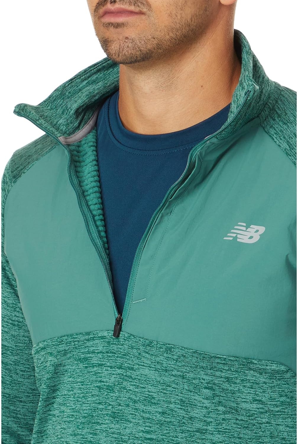 image:imageNew Balance Mens Athletics Heat Grid 12 ZipNew Spruce