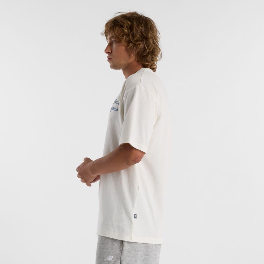 image:imageNew Balance Mens Athletics Relaxed League TShirtSea Salt