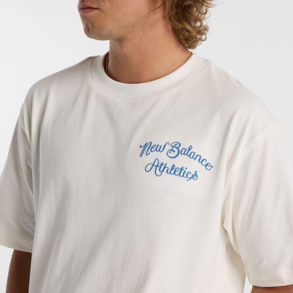 image:imageNew Balance Mens Athletics Relaxed League TShirtSea Salt