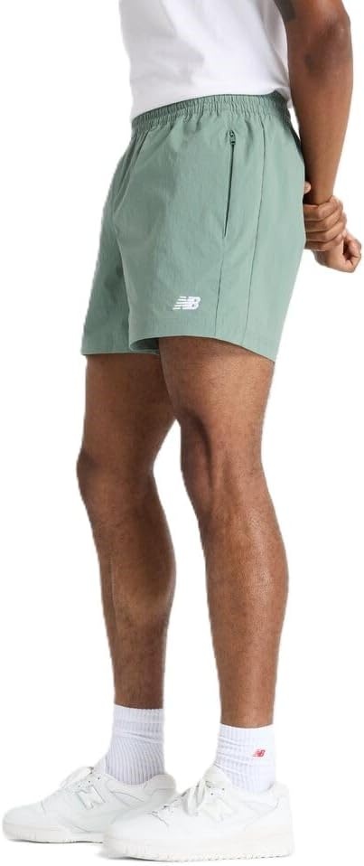image:imageNew Balance Mens Athletics Stretch Woven Short 5Dark Juniper