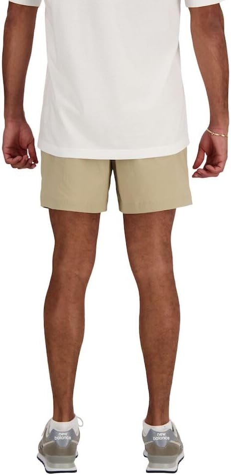 image:imageNew Balance Mens Athletics Stretch Woven Short 5Stoneware