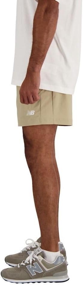 image:imageNew Balance Mens Athletics Stretch Woven Short 5Stoneware