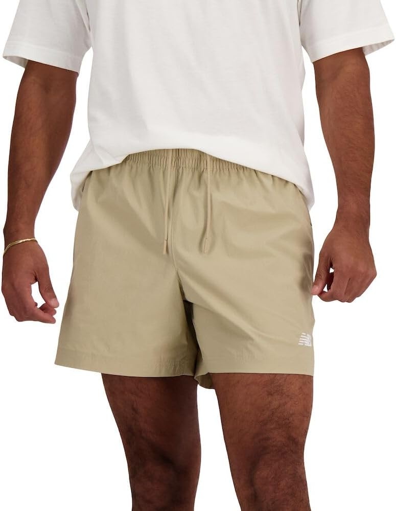image:imageNew Balance Mens Athletics Stretch Woven Short 5Stoneware
