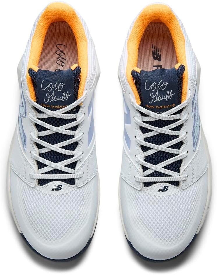 image:imageNew Balance Mens Coco Delray V2 Hard Court ShoesApollo GoldBoysenberry