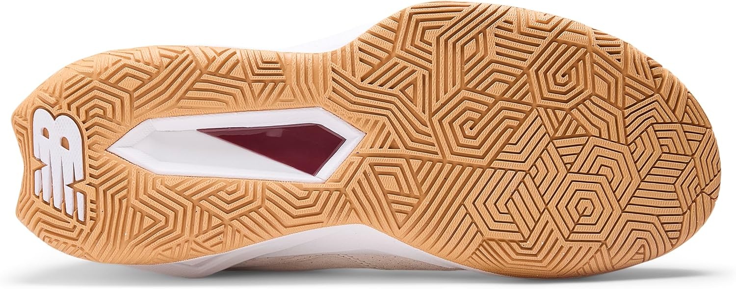 image:imageNew Balance Mens Coco Delray V2 Hard Court ShoesBisqueMonarch BurgundyGum