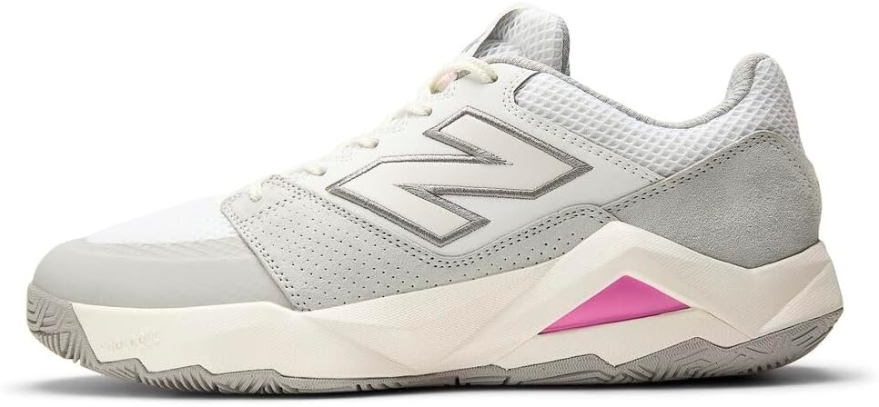 image:imageNew Balance Mens Coco Delray V2 Hard Court ShoesNb 102 WhitePink Heat